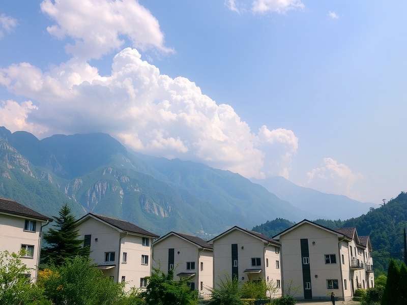 渭南市东大职业学校校园全景